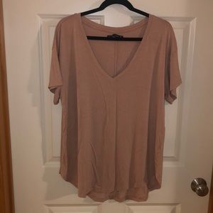 Abercrombie and Fitch short sleeve V-neck shirt